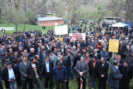 Erzurum'da HES'lere sivil öfke! 1