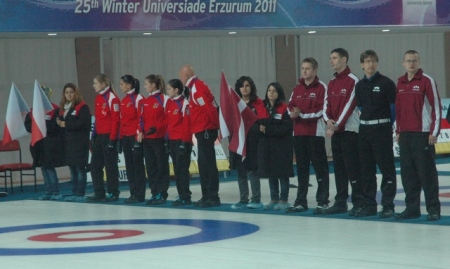 Öztürk'te Curling oynadı 2