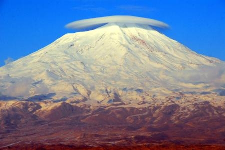 Ağrı Dağı 'mantar' oldu! 1