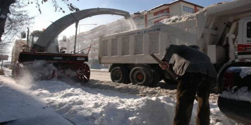 Belediyelerden Kar Seferberliği