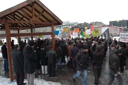 Namaz Sonrası Protesto 1