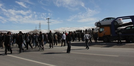 Polis ve İşçiler Arasında Arbede 5