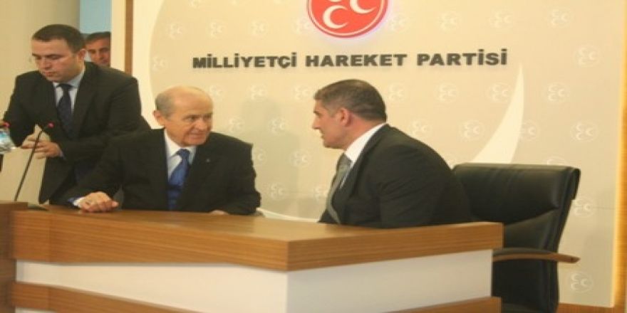 Bahçeli, Kaya'yı kabul etti!