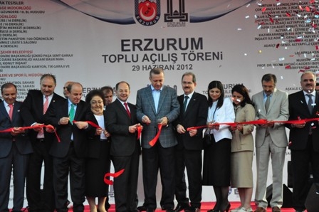 Erzurum'da Toplu Açılış Töreni! 3