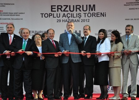 Erzurum'da Toplu Açılış Töreni! 4