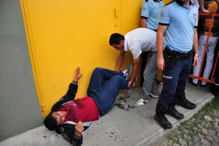 Polis'ten biber gazlı müdahale! 6