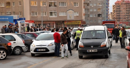 Trafik kazası sonrası kavga! 2