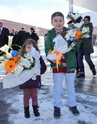 Binler, Akdağ'ı karşıladı! 4