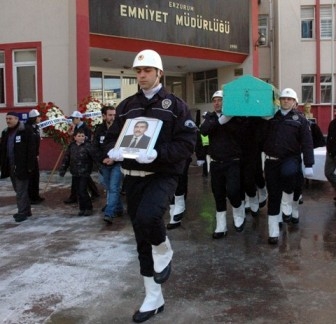 Erzurum Emniyetinin acı günü 7