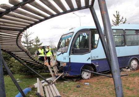 Erzurum'da trafik kazası! 7