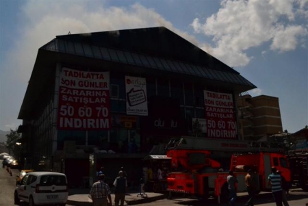 Erzurum'da yangın 5