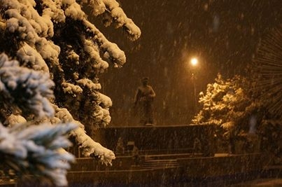 Erzurum Güne Karla Merhaba Dedi! 3