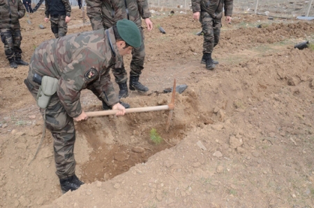 Erzurum Polisi fidan dikti 3