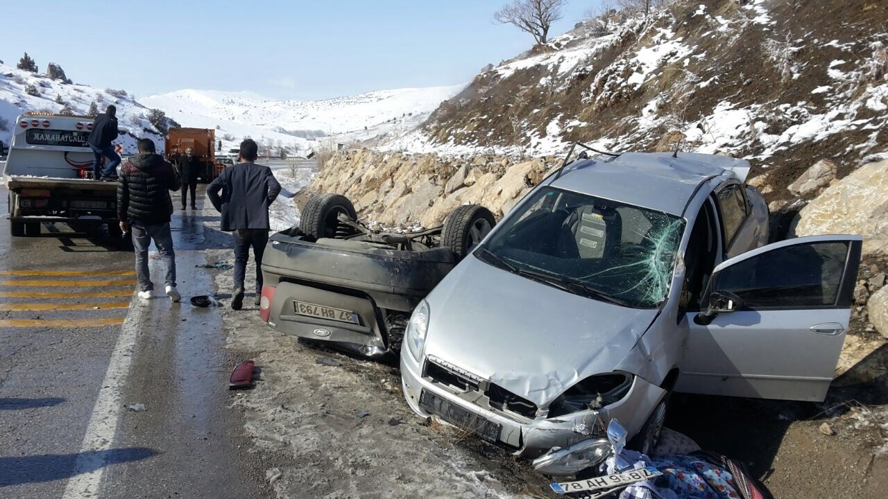 Gizli buzlanma 3 ayrı kazaya sebebiyet verdi