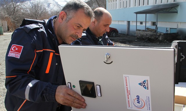 Deprem Kayıt İstasyonlarının bakımları yapılıyor