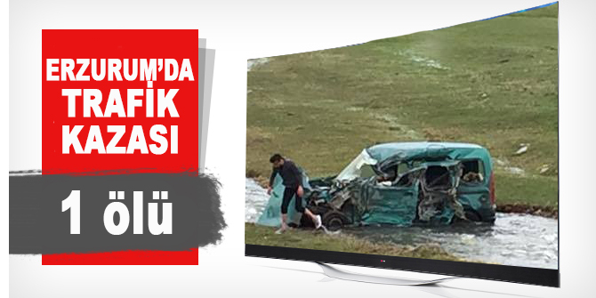 Erzurum'da trafik kazası