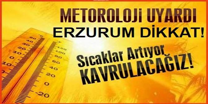 Meteorolojiden "Kuvvetli Sıcak Hava" Uyarısı