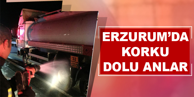 Seyir halindeki tanker aniden alev aldı