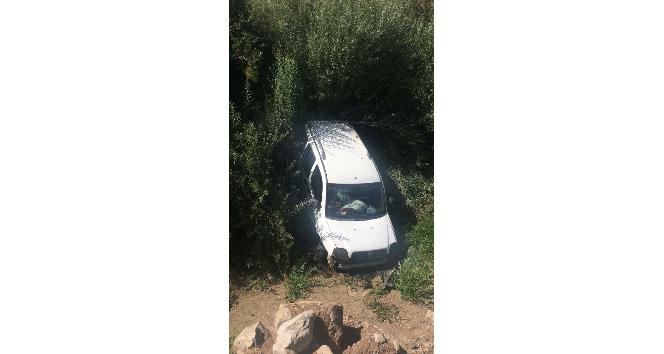 Tekman’da trafik kazası: 2 yaralı