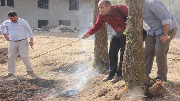 Tedirgin eden gelişme... Toprak tütüyor