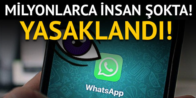 Casus WhatsApp uygulaması Chatwatch artık yasak!