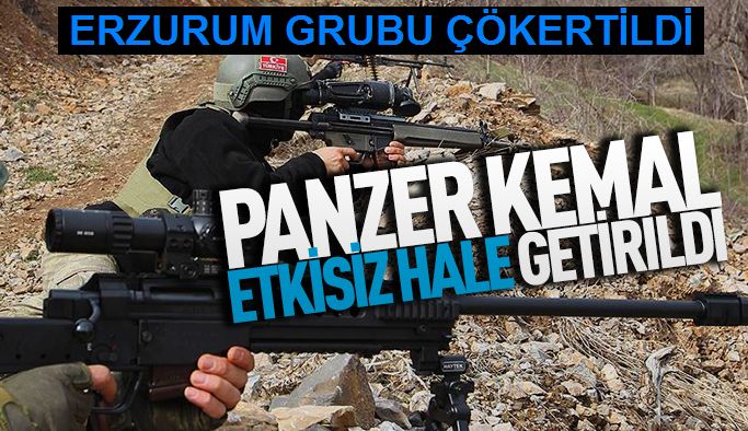 PKK'nın Erzurum Grubuna Ağır Darbe