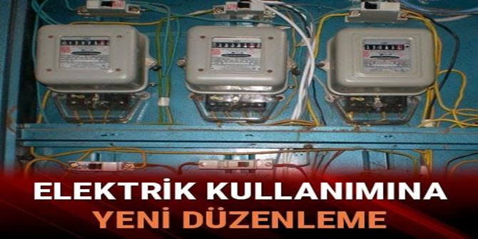 Kaçak elektrik kullanımına yeni düzenleme geliyor