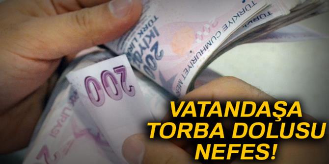 Vatandaşa torba dolusu nefes