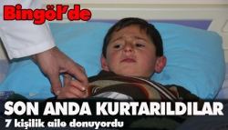 Donmaktan son anda kurtarıldılar!