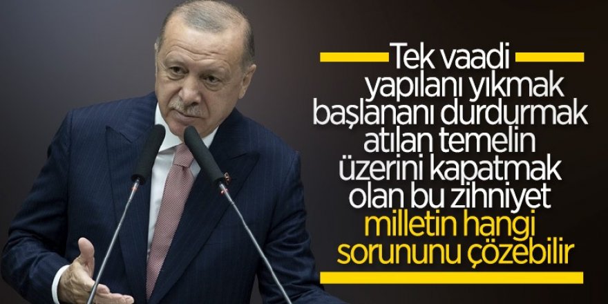 Cumhurbaşkanı Erdoğan: Cumhur İttifakı olarak hedef 2023