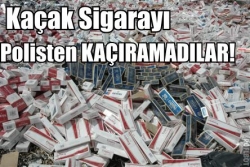 Horasan'da Kaçak Sigara Operasyonu