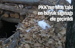 PKK'ya ait sığınak bulundu