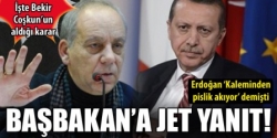 Coşkun'dan Jet Yanıt