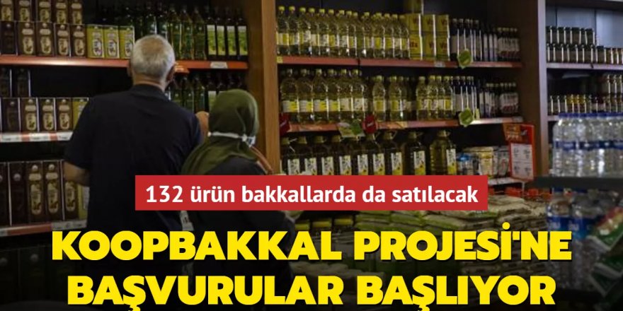 KoopBakkal Projesi'ne başvurular başlıyor...