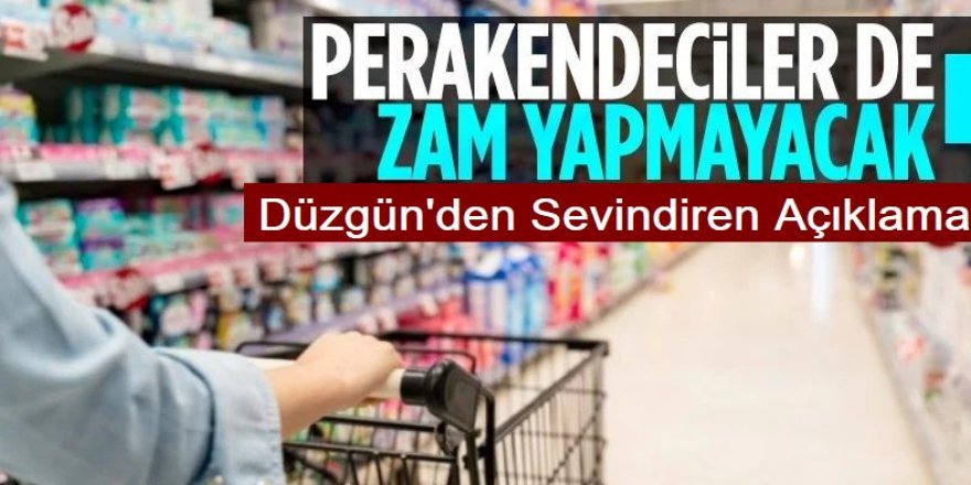 TPF Başkanı Düzgün: Yerel zincir marketler olarak zam yapmama kararı aldık