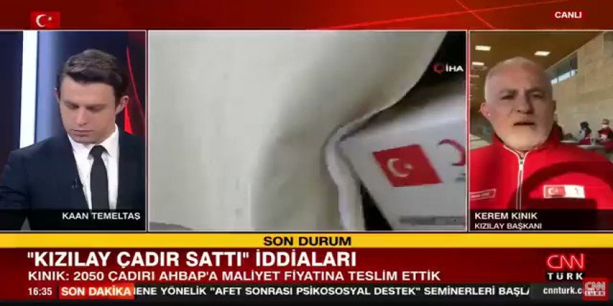 Depremde Ahbap'a 46 milyon TL'lik çadır satmıştı!