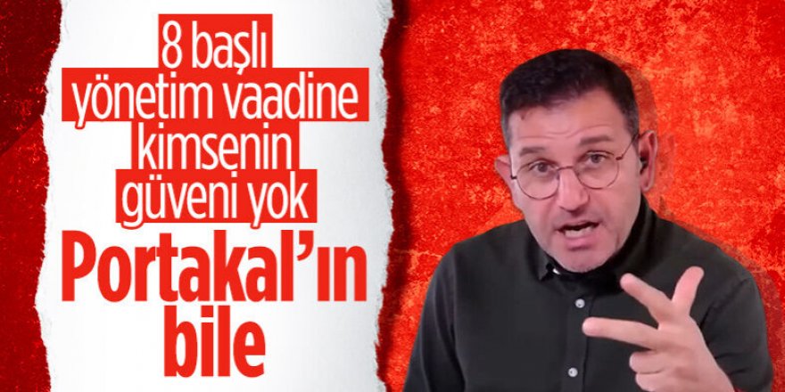 Portakal muhalefetin durumunu sorguladı!