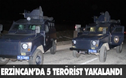 5 terörist yakalandı