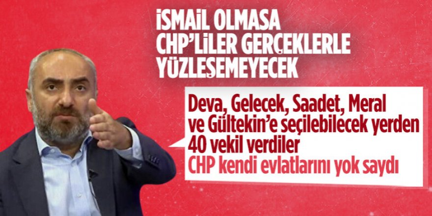 İsmail Saymaz'dan CHP'nin milletvekili aday listelerine tepki