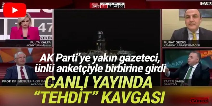 CNN Türk'te gerilim yükseldi! Zafer Şahin, Murat Gezici ile birbirine girdi