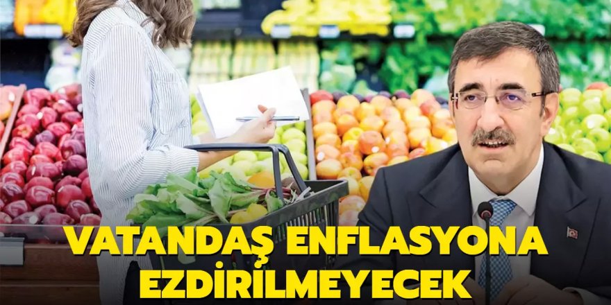 Vatandaş enflasyona ezdirilmeyecek