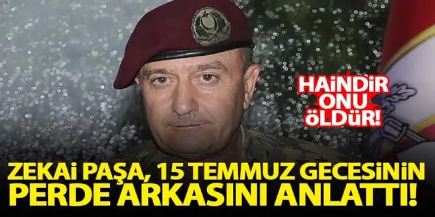 Erzurumlu Zekai Paşa, o dehşet gecesini anlattı