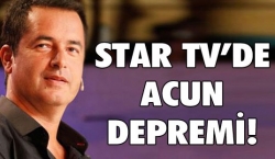 Star TV'de Acun depremi!