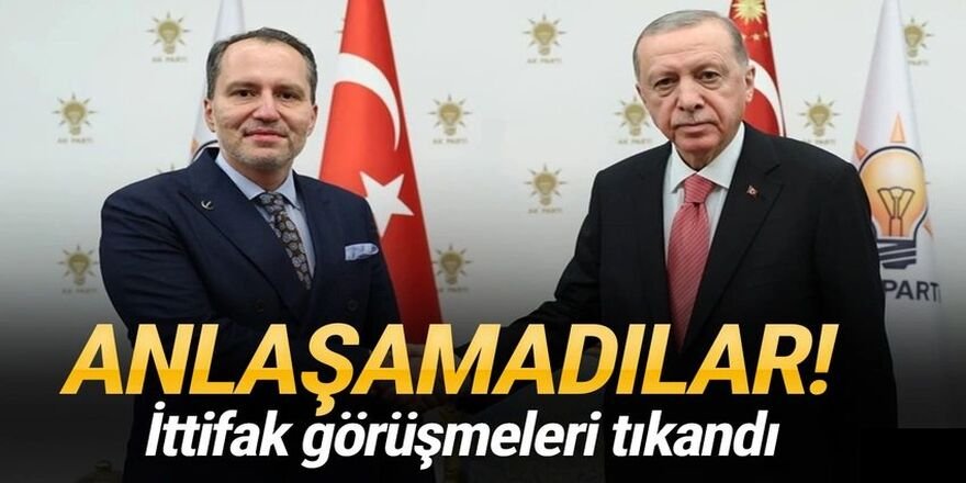 Yeniden Refah Partisi-AKP görüşmeleri durdu