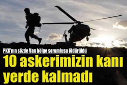 Askerimizin kanı yerde kalmadı