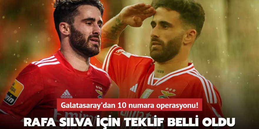Galatasaray'dan 10 numara operasyonu! Rafa Silva için teklif belli oldu