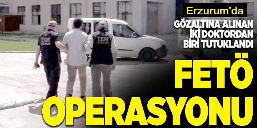 FETÖ'cü Doktorlar, Erzurum'da kıskıvrak yakalandı