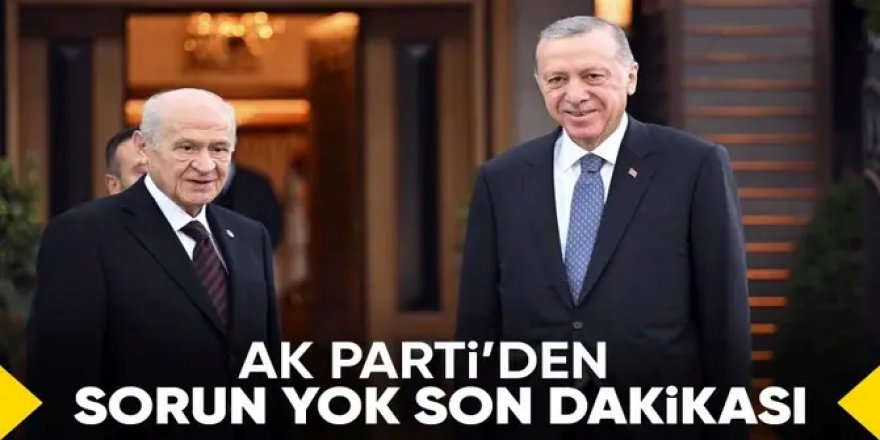AK Parti'den ittifak açıklaması: Cumhur İttifakı yoluna kararlılıkla devam ediyor