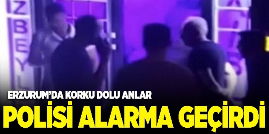 Erzurum'da polisleri harekete geçiren olay! Pompalı tüfekle saatlerce bekledi