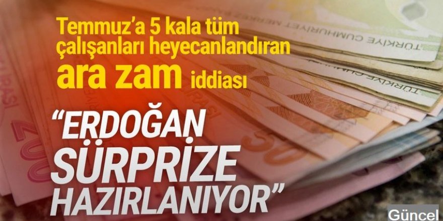 Çalışanları bayram ettirecek iddia: Erdoğan asgari ücrette sürprize hazırlanıyor